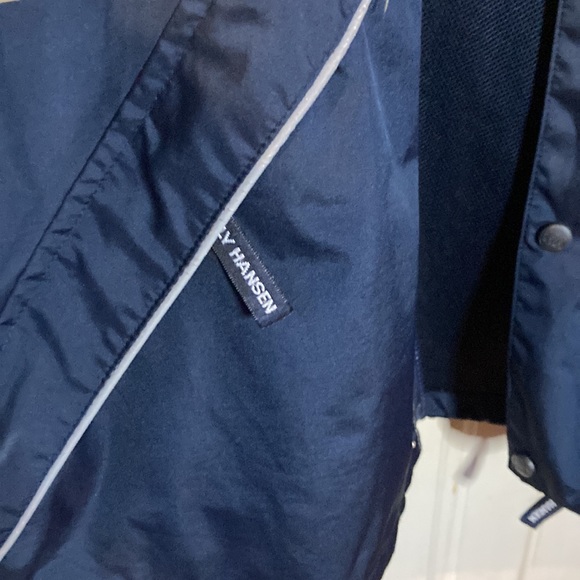 HELLY HANSEN💫 Mens Navy/Beige Windbreaker Jacket - Picture 5 of 9